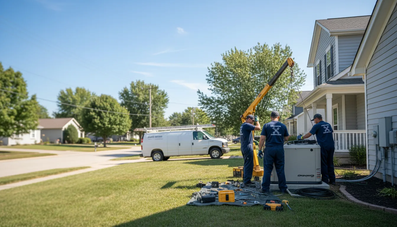 Generator Installation in Columbus, MS near me